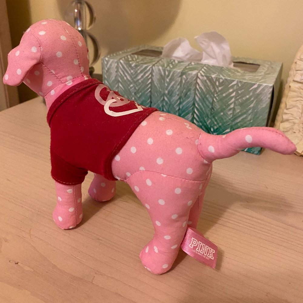 PINK Victoria's Secret Mini Plush Dog - LIMITED EDITION